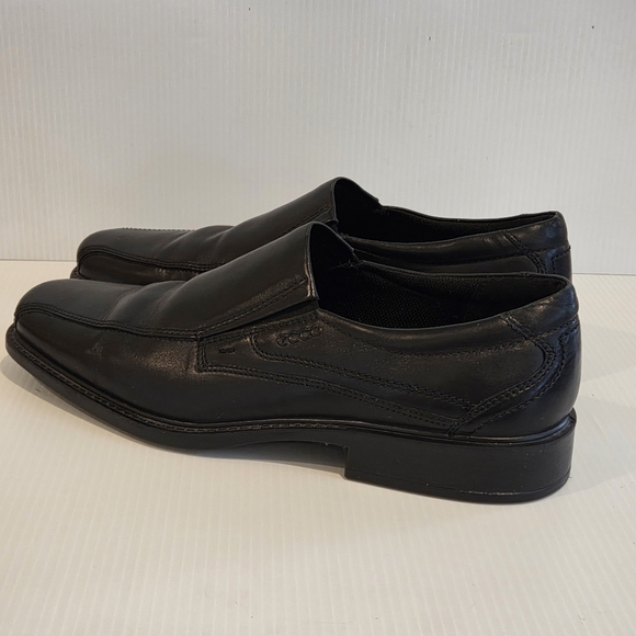 ECCO Helsinki Men\'s Slip On Comfort Dress Shoes Size EU 47 US 13 Black Leather main image 12